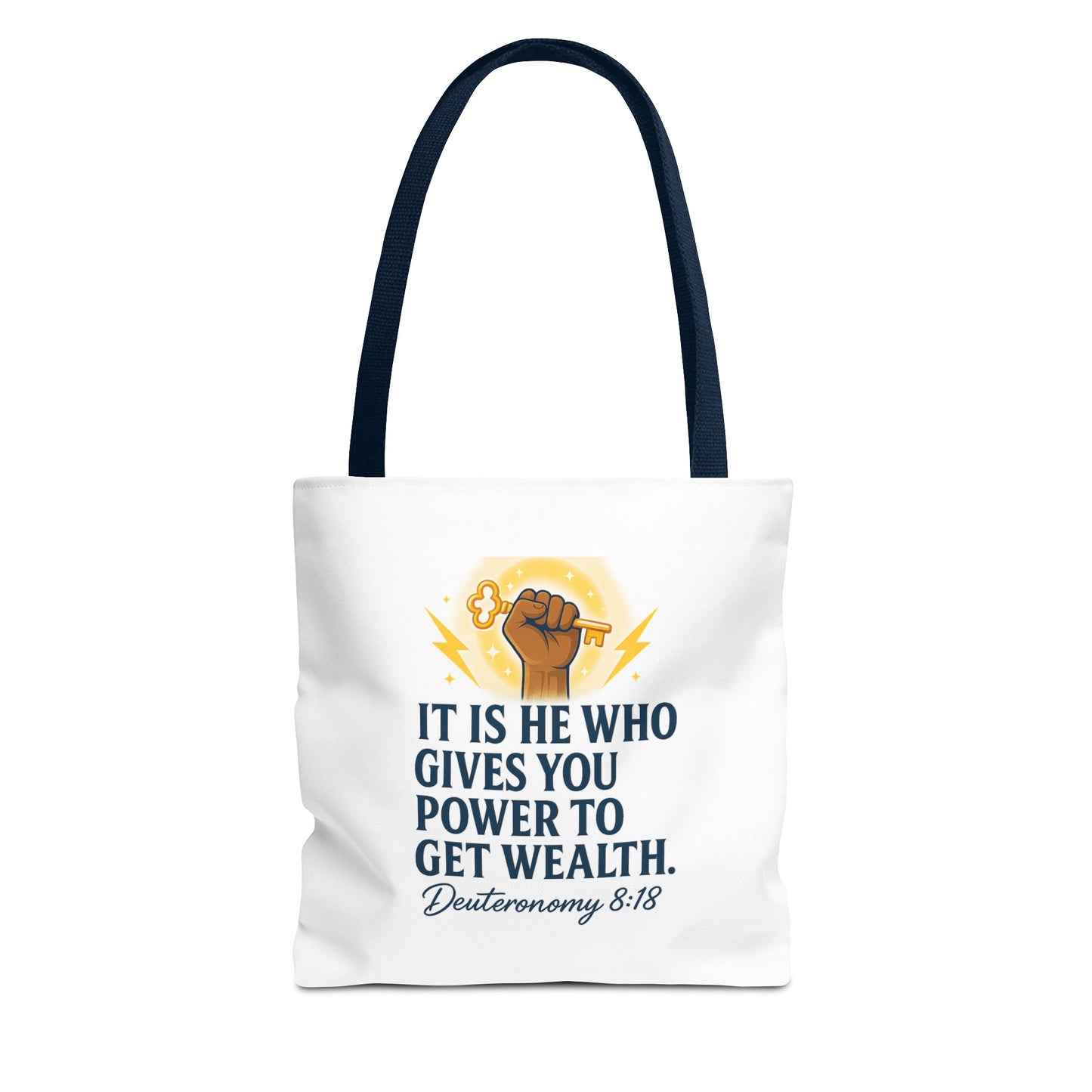 Empowering Inspirational Tote Bag, Motivational Bag, Gifts for Motivated Individuals, Scripture Tote, Versatile Shopping Bag