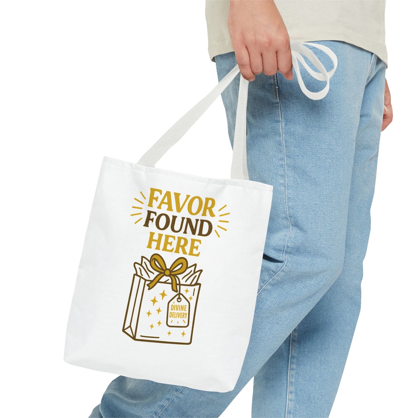 Favor Found Here Tote Bag - Perfect Gift for Celebrations, Party Favors, Birthday, Bridal Shower, Eco-Friendly