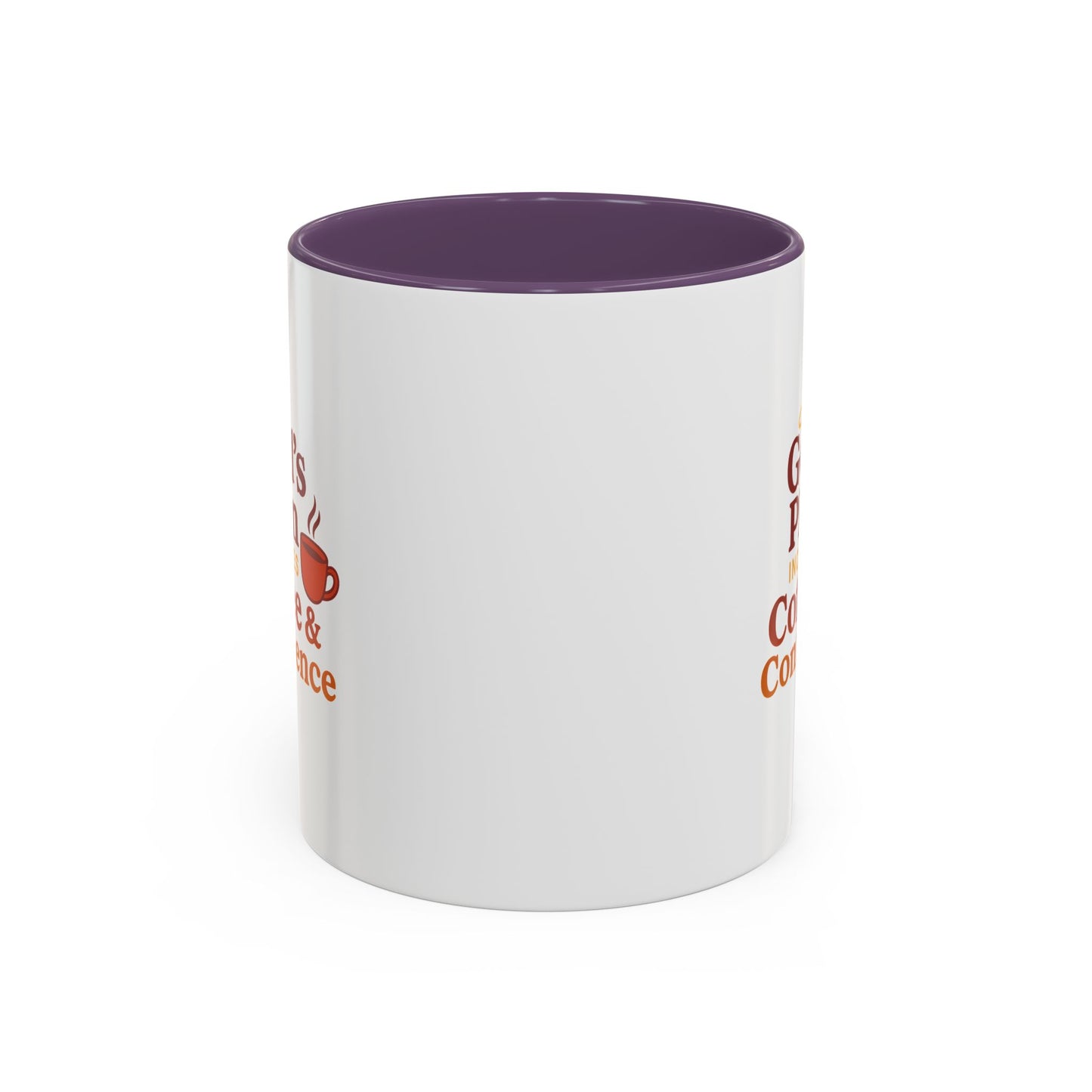God's Plan Coffee Mug - Inspirational Gift for Coffee Lovers, Unique Christian Mug, Motivational Kitchen Decor, Coffee & Confidence