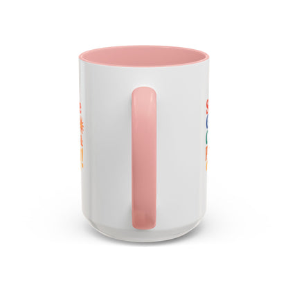 Colorful Inspirational Coffee Mug - Serve God Chill & Pray - Perfect for Gift, Relaxation, Daily Use, Coffee Lovers, Ceremonies