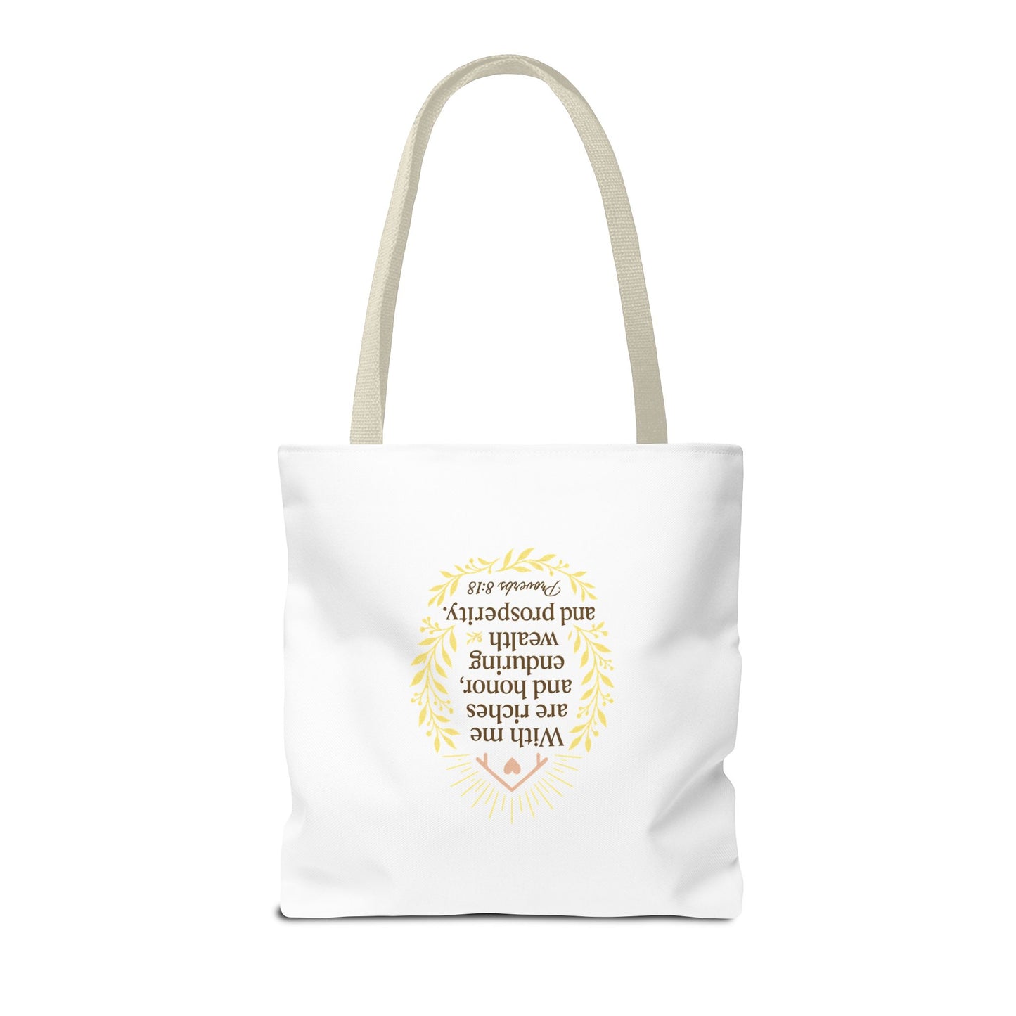 Prosperity Bible Verse Tote Bag