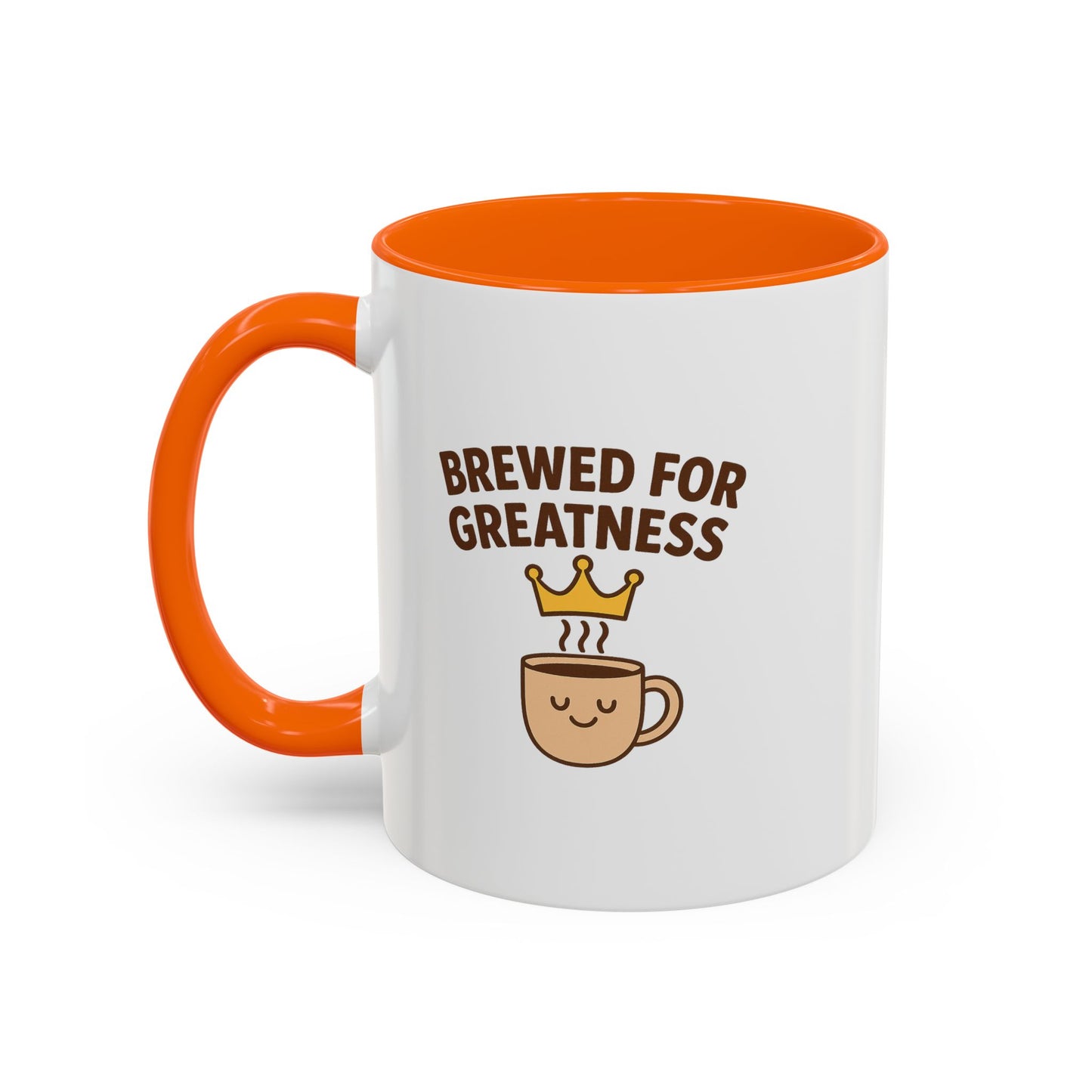 Brewed for Greatness Coffee Mug - Motivational Ceramic Cup, Office Gift, Home Decor, Birthday Present, Tea Lovers
