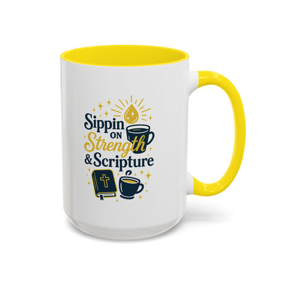 Inspirational Coffee Mug for Faith and Motivation, Perfect Gift for Christians, Scripture Quotes Mug, Cozy Beverage Companion, [...]