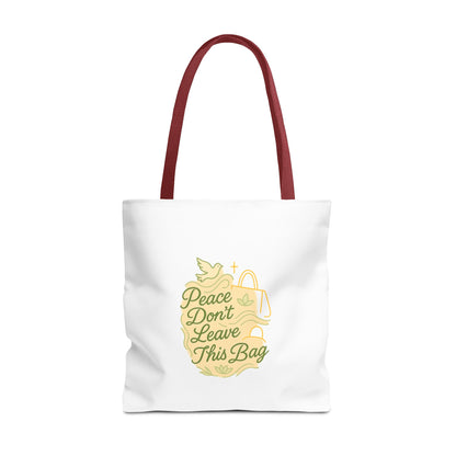 Peace Symbol Tote Bag
