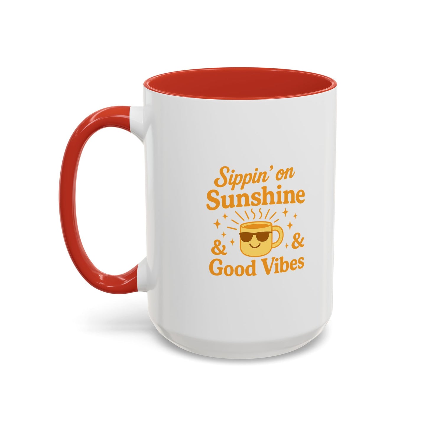 Sipping on Sunshine Coffee Mug - Brighten Your Morning Routine
