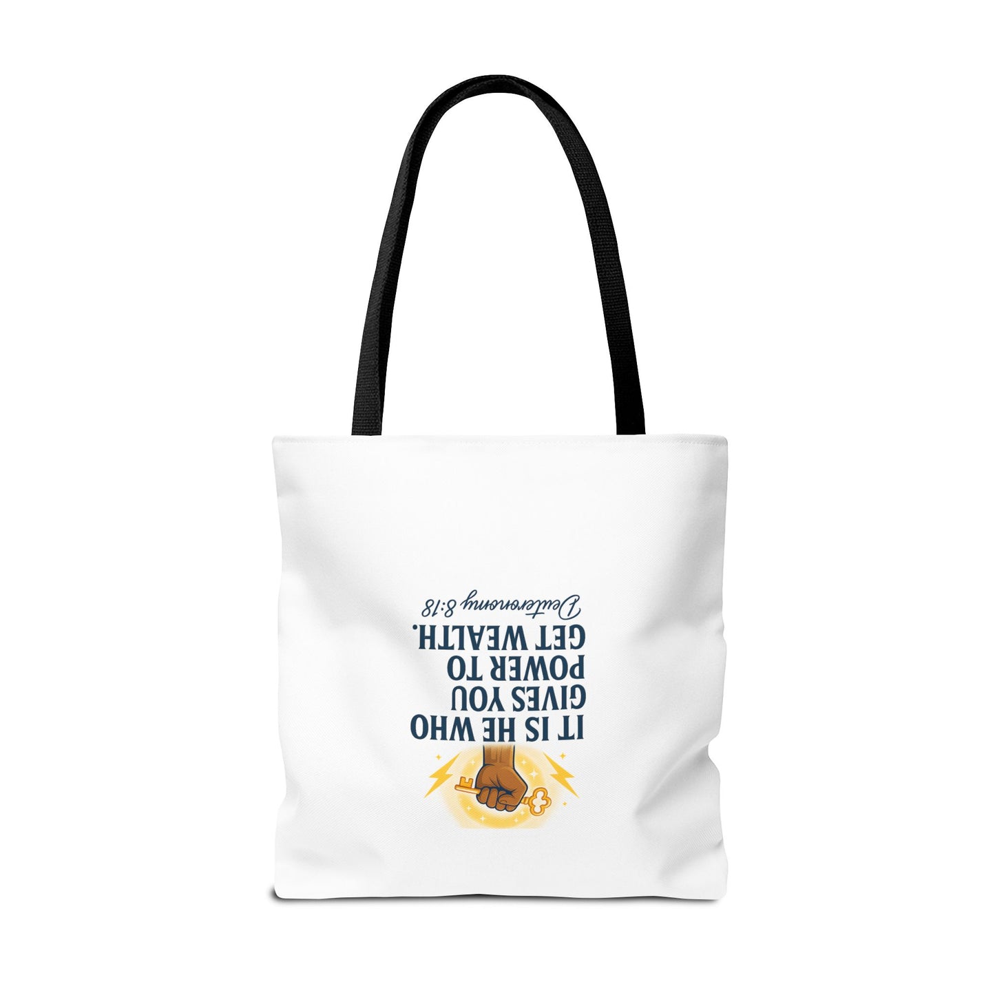 Affirmation Art Bible Verse Tote Bag