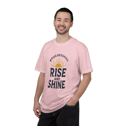 Rise and Shine T-Shirt - Comfortable Garment-Dyed Tee for Daily Inspiration