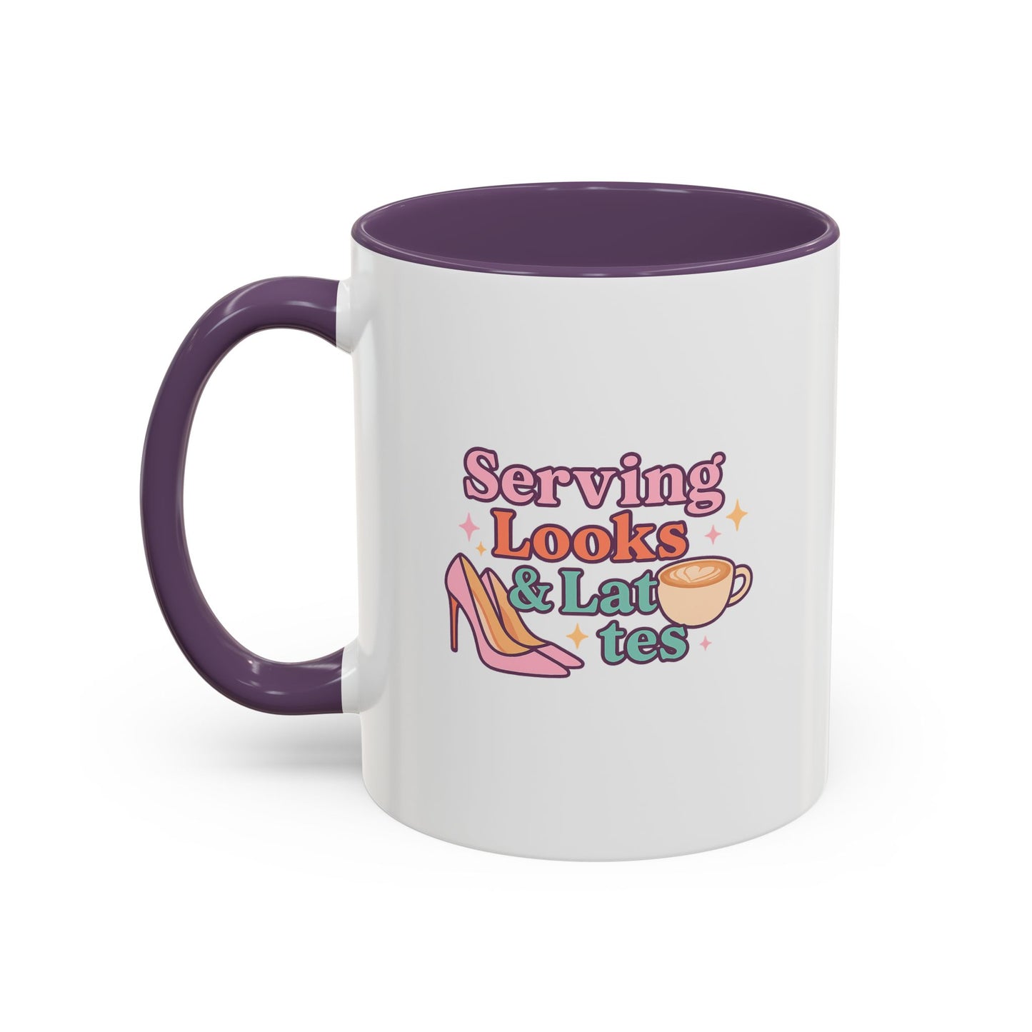 Chic Coffee Mug: Serving Looks & Lattes | Trendy Gift for Coffee Lovers, Fashion Enthusiasts, Housewarming, Birthdays, Mom's Day