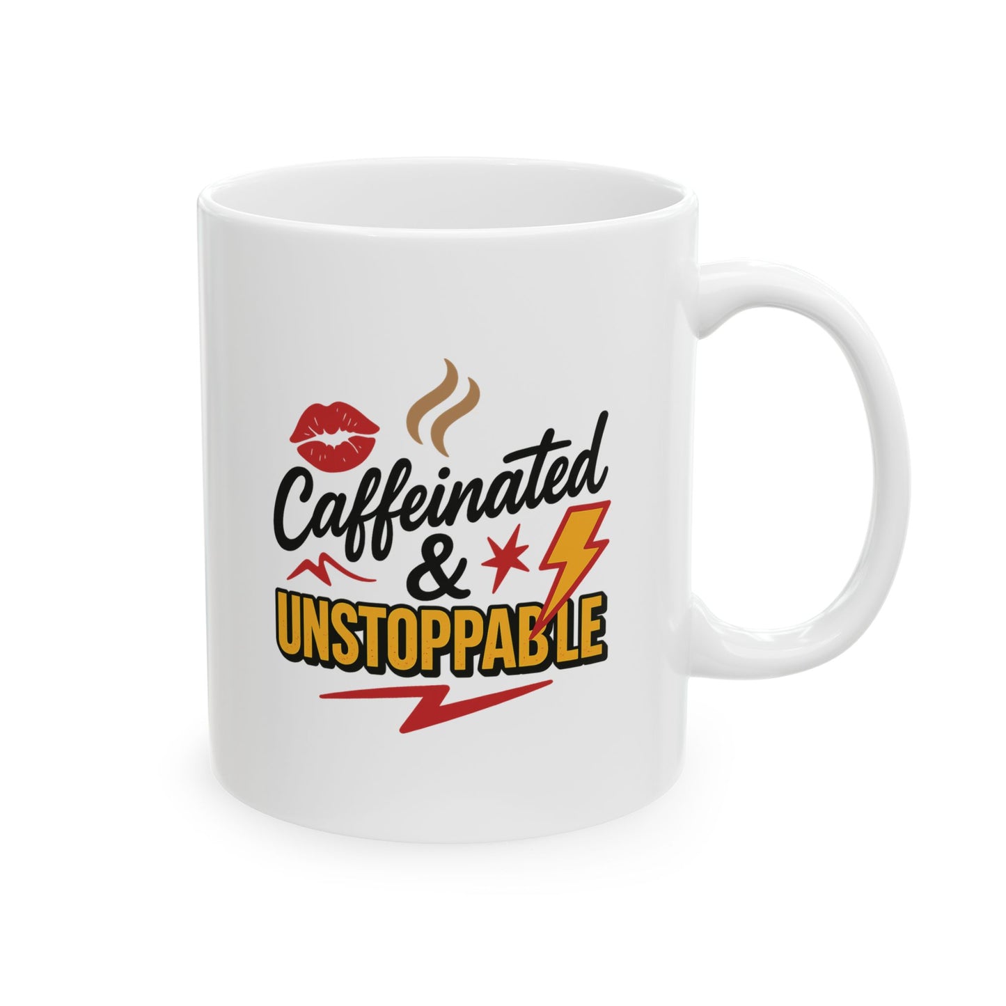Bold 'Crafted Unsung Hero' Ceramic Mug - Perfect Gift for Coffee Lovers, Home Office Decor, Funny Gift for Friends, Unique Collectible Mug