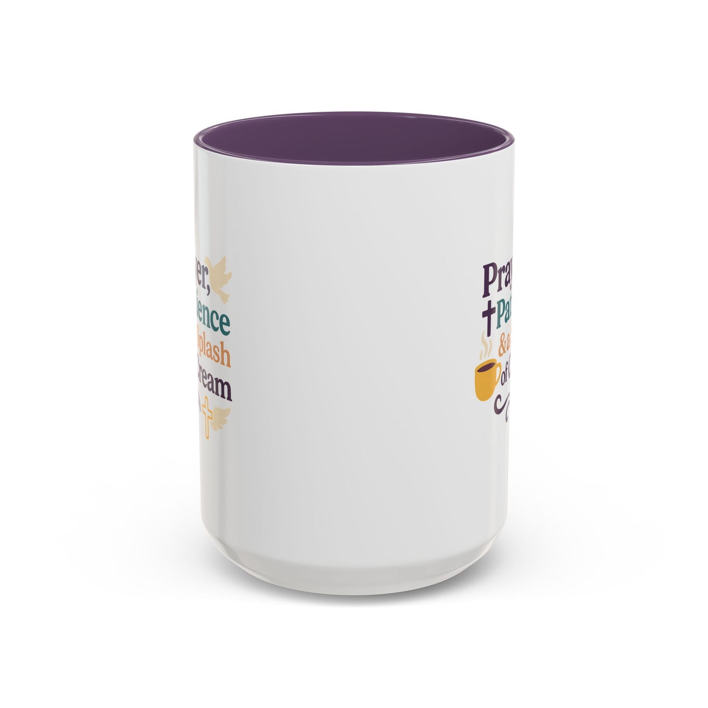 Faith-Inspired Coffee Mug - Perfect Gift for Friends and Family, Prayer Mug, Inspirational Drinkware, Christian Gift, Cute Desk Accessory