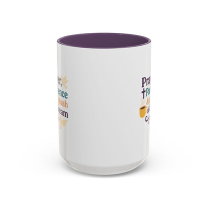 Faith-Inspired Coffee Mug - Perfect Gift for Friends and Family, Prayer Mug, Inspirational Drinkware, Christian Gift, Cute Desk Accessory