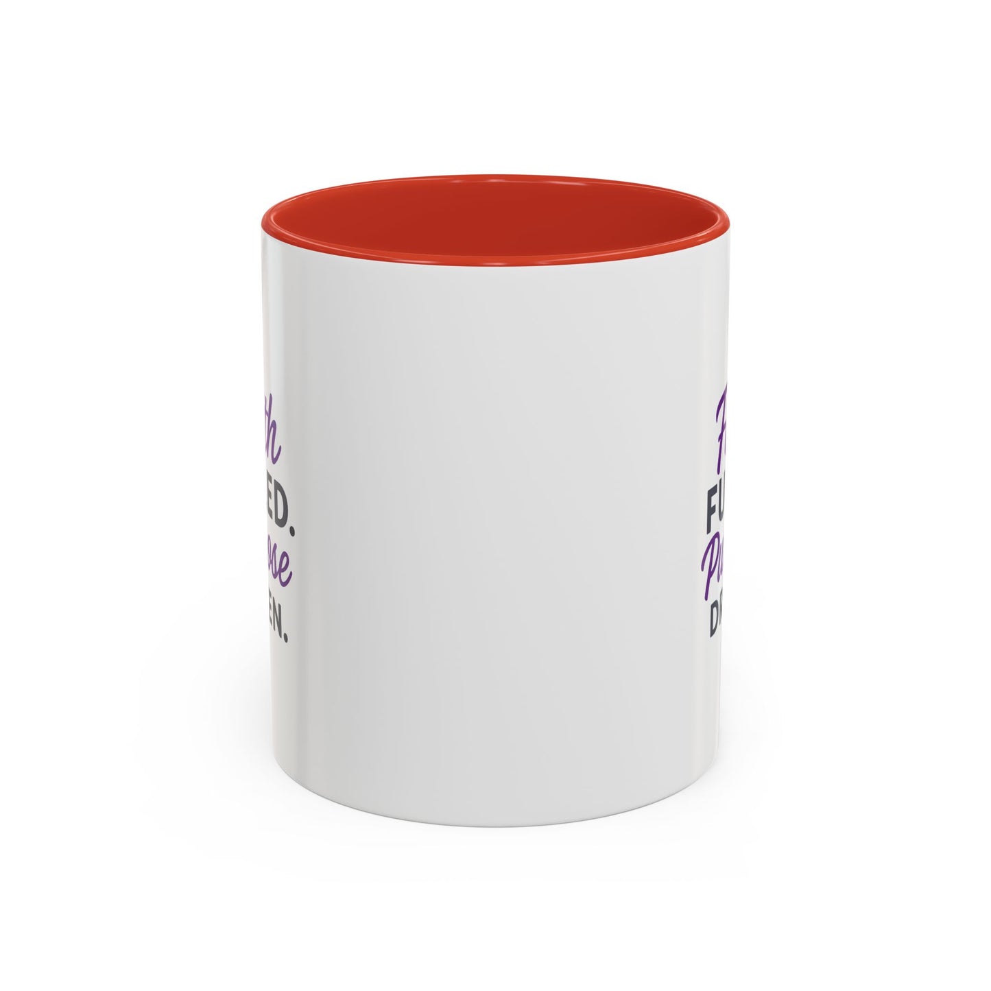 Faith Fueled Purpose Driven Coffee Mug - Inspirational Drinkware, Gift for Mom, Motivational Mug, Coffee Lover's Essential