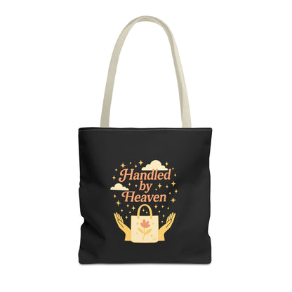 Heavenly Handled Tote Bag - Eco-Friendly Gift, Everyday Carry, Shopping Companion, Gift for Her, Travel Essential