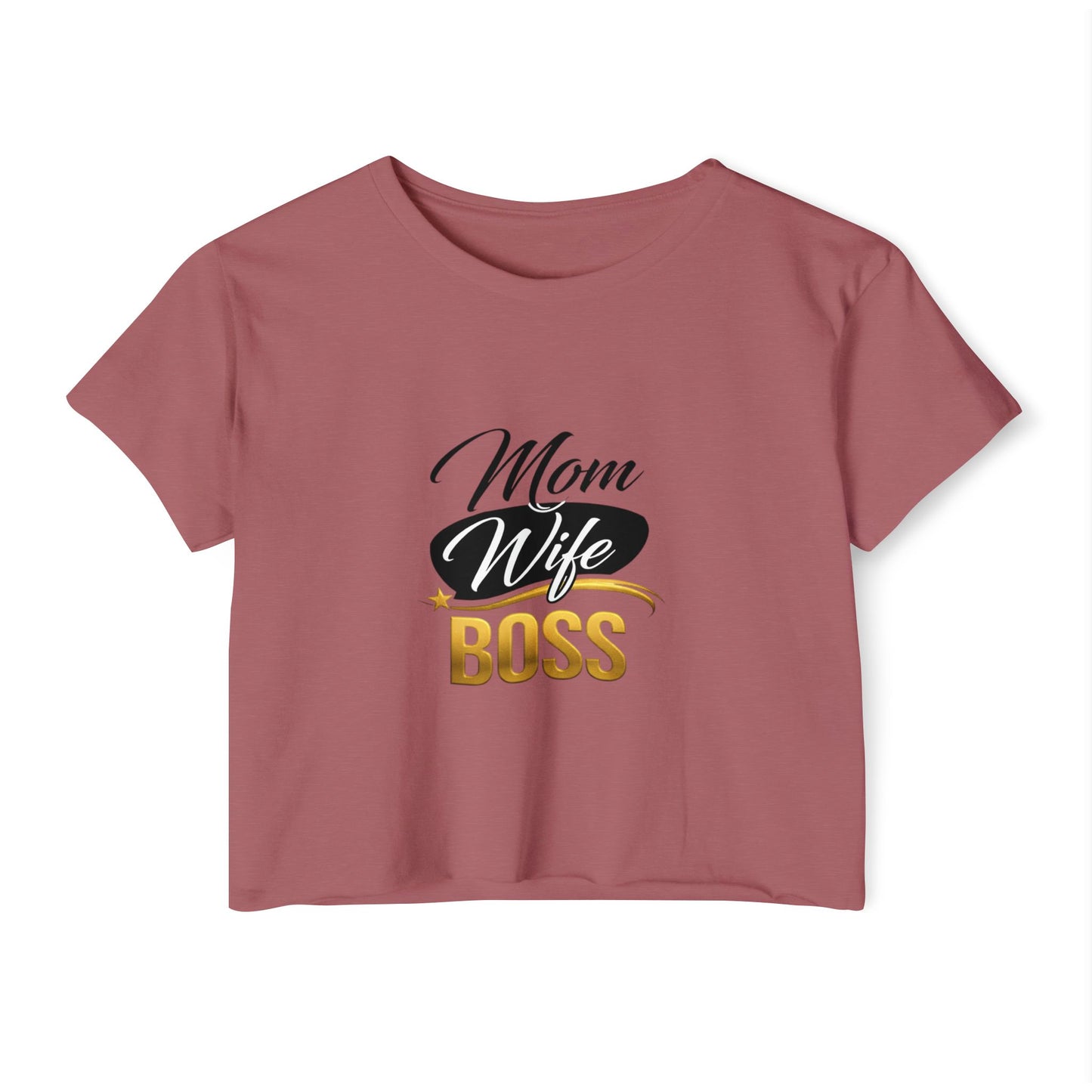 Mom Wife Boss Unisex Tee