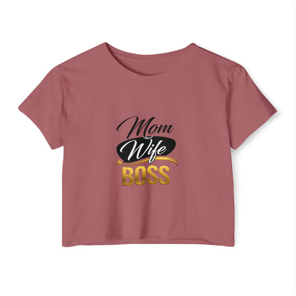 Mom Wife Boss Unisex Tee
