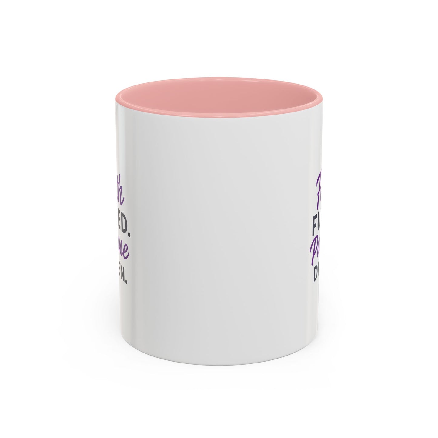 Faith Fueled Purpose Driven Coffee Mug - Inspirational Drinkware, Gift for Mom, Motivational Mug, Coffee Lover's Essential