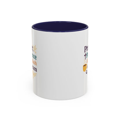 Faith-Inspired Coffee Mug - Perfect Gift for Friends and Family, Prayer Mug, Inspirational Drinkware, Christian Gift, Cute Desk Accessory