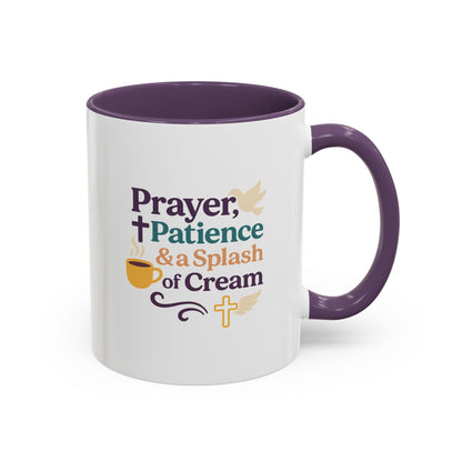 Faith-Inspired Coffee Mug - Perfect Gift for Friends and Family, Prayer Mug, Inspirational Drinkware, Christian Gift, Cute Desk Accessory