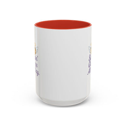 Sippin' Grace All Day Coffee Mug, Cute Coffee Cup, Inspirational Mug, Gift for Coffee Lovers, Perfect for Any Occasion