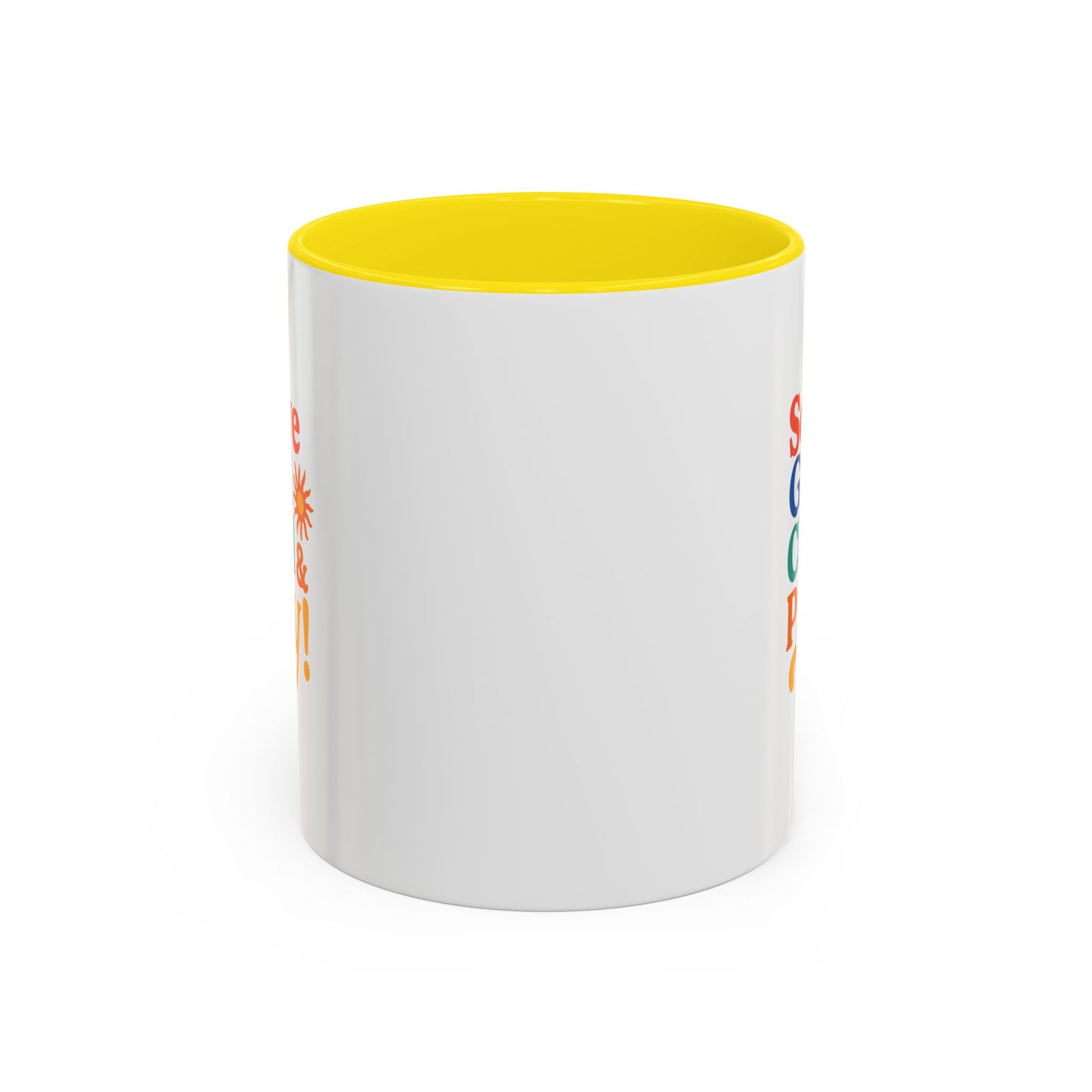 Colorful Inspirational Coffee Mug - Serve God Chill & Pray - Perfect for Gift, Relaxation, Daily Use, Coffee Lovers, Ceremonies