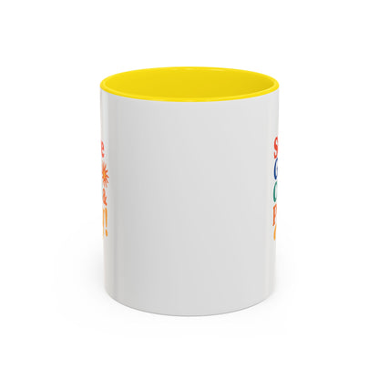 Colorful Inspirational Coffee Mug - Serve God Chill & Pray - Perfect for Gift, Relaxation, Daily Use, Coffee Lovers, Ceremonies