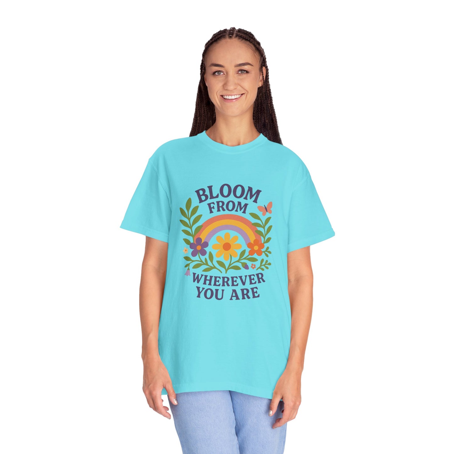 Bloom from Wherever You Are Floral T-Shirt