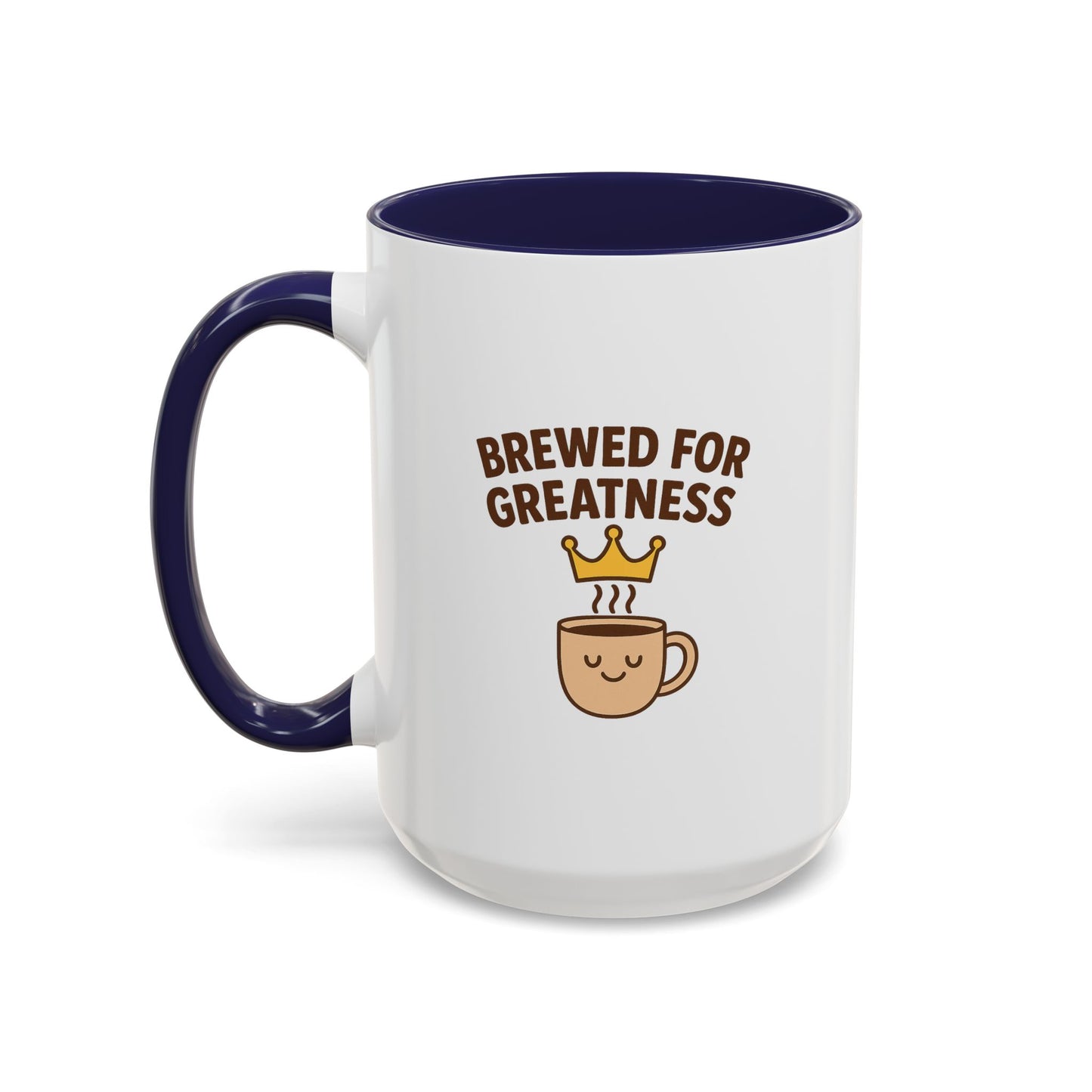 Brewed for Greatness Coffee Mug - Motivational Ceramic Cup, Office Gift, Home Decor, Birthday Present, Tea Lovers