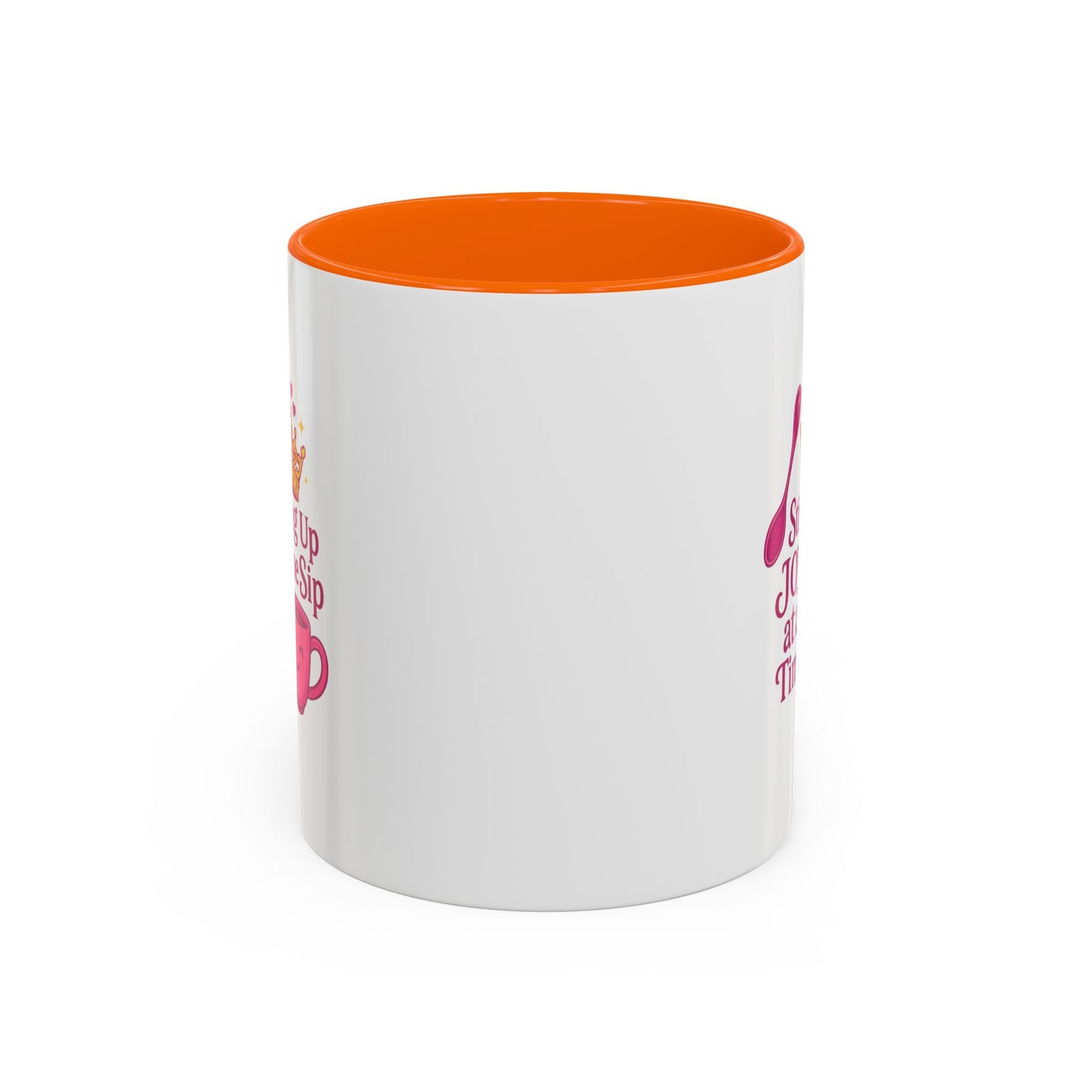 Joyful Accent Coffee Mug - 11/15oz, Colorful Sip Design, Perfect Gift for Coffee Lovers, Birthdays, Holidays, Housewarming