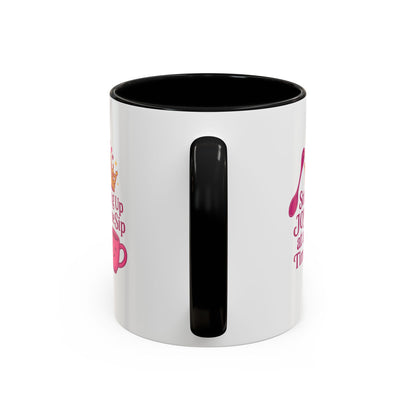 Joyful Accent Coffee Mug - 11/15oz, Colorful Sip Design, Perfect Gift for Coffee Lovers, Birthdays, Holidays, Housewarming