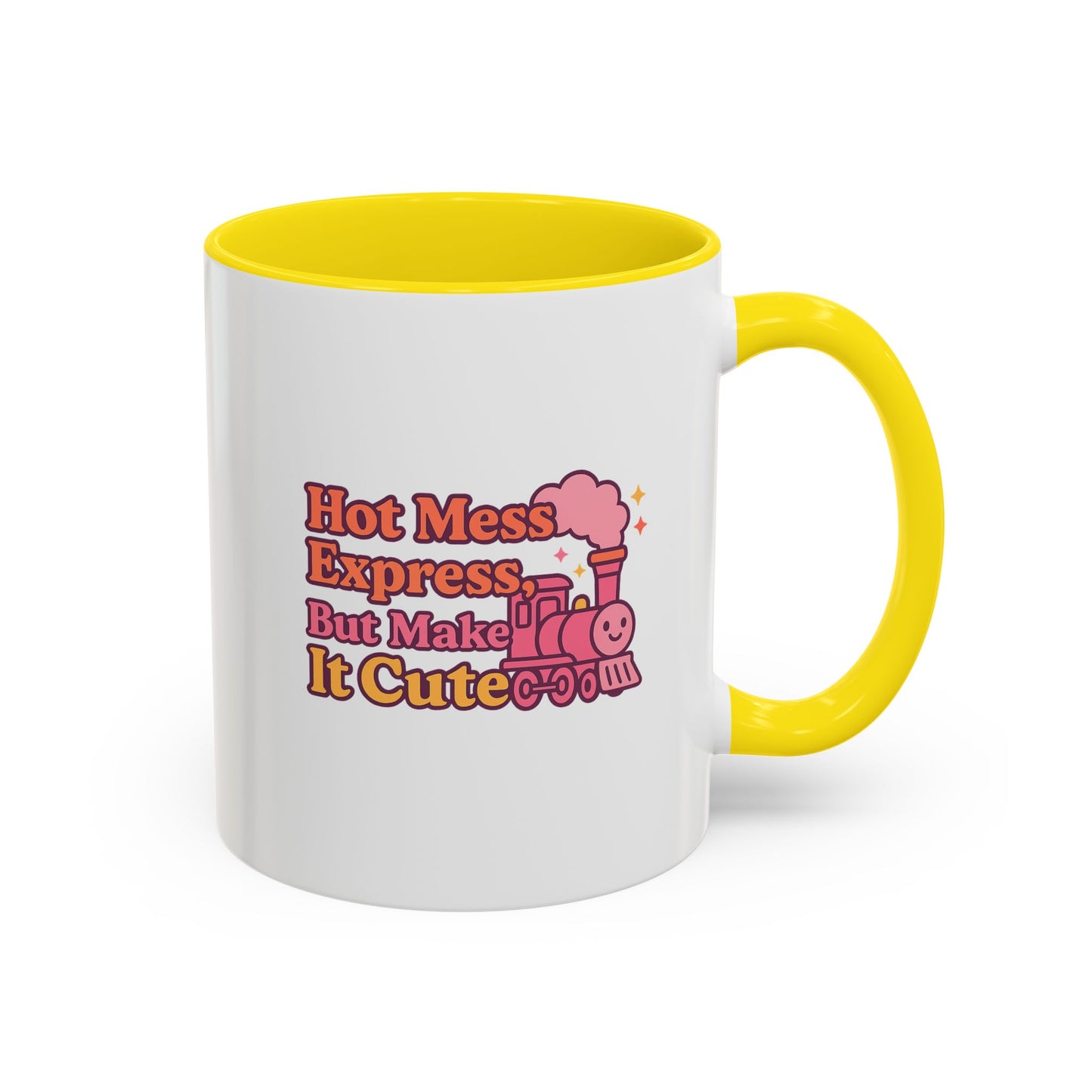 Cute Hot Mess Coffee Mug Fun Gift for Friends 11 & 15oz
