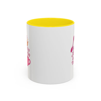 Joyful Accent Coffee Mug - 11/15oz, Colorful Sip Design, Perfect Gift for Coffee Lovers, Birthdays, Holidays, Housewarming