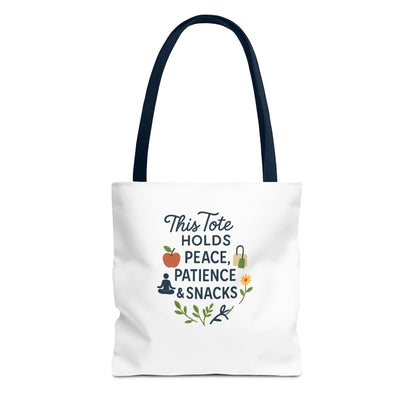 Peace & Patience Inspirational Tote Bag