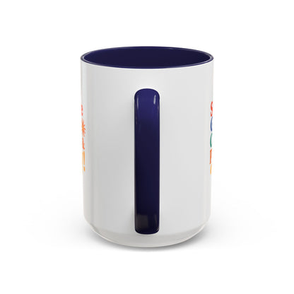 Colorful Inspirational Coffee Mug - Serve God Chill & Pray - Perfect for Gift, Relaxation, Daily Use, Coffee Lovers, Ceremonies
