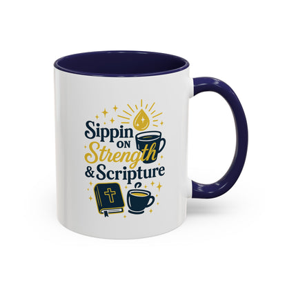 Inspirational Coffee Mug for Faith and Motivation, Perfect Gift for Christians, Scripture Quotes Mug, Cozy Beverage Companion, [...]