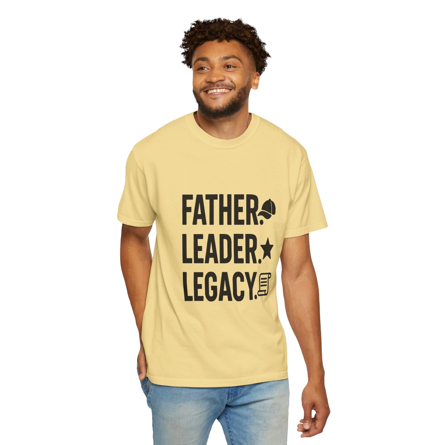 Father Leader Legacy - Unisex T-Shirt, Gift for Dad, Inspirational Tee, Father's Day Shirt, Casual Everyday Wear