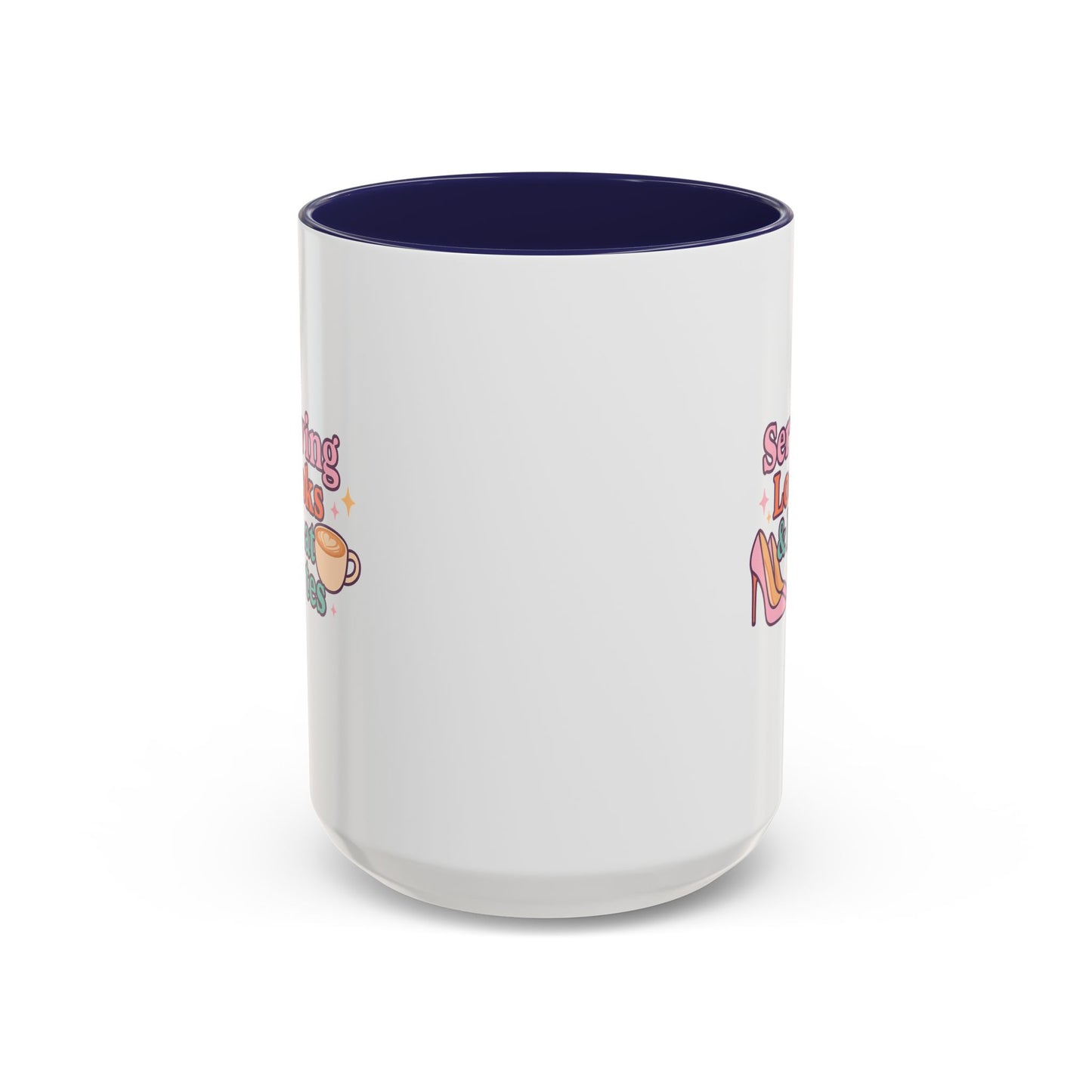 Chic Coffee Mug: Serving Looks & Lattes | Trendy Gift for Coffee Lovers, Fashion Enthusiasts, Housewarming, Birthdays, Mom's Day