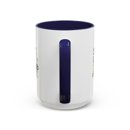 Accent Coffee Mug - Speak Light Sip Bright - Inspirational Coffee Cup, Unique Gift, Kitchen Decor, Motivational Mug, Personalize Your Sip