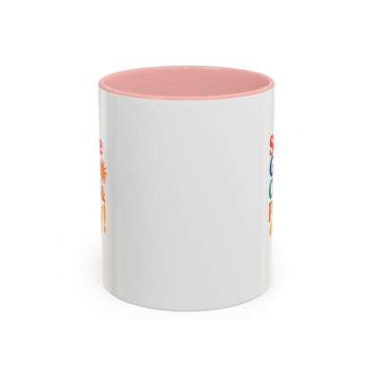 Colorful Inspirational Coffee Mug - Serve God Chill & Pray - Perfect for Gift, Relaxation, Daily Use, Coffee Lovers, Ceremonies