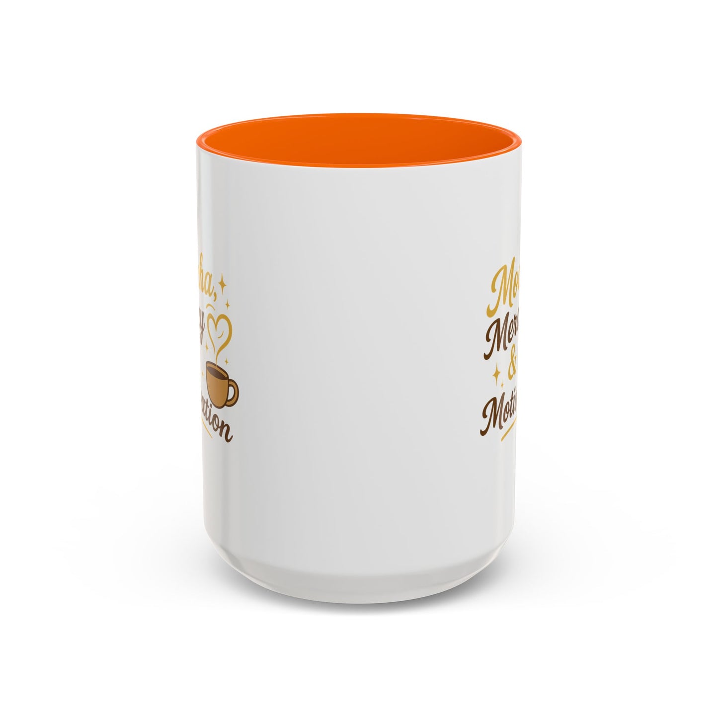 Mocha Mercy & Motivation Coffee Mug, Inspirational Coffee Cup, Gift for Coffee Lovers, Motivational Mug, Birthday Present