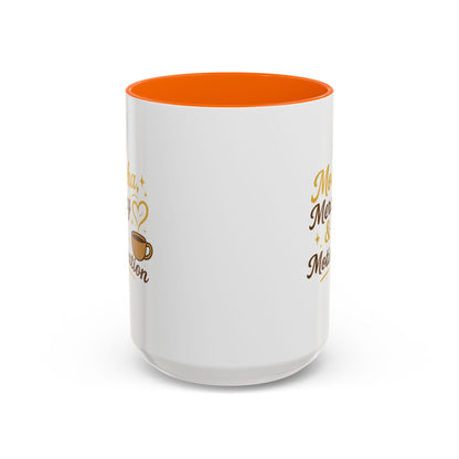 Mocha Mercy & Motivation Coffee Mug, Inspirational Coffee Cup, Gift for Coffee Lovers, Motivational Mug, Birthday Present