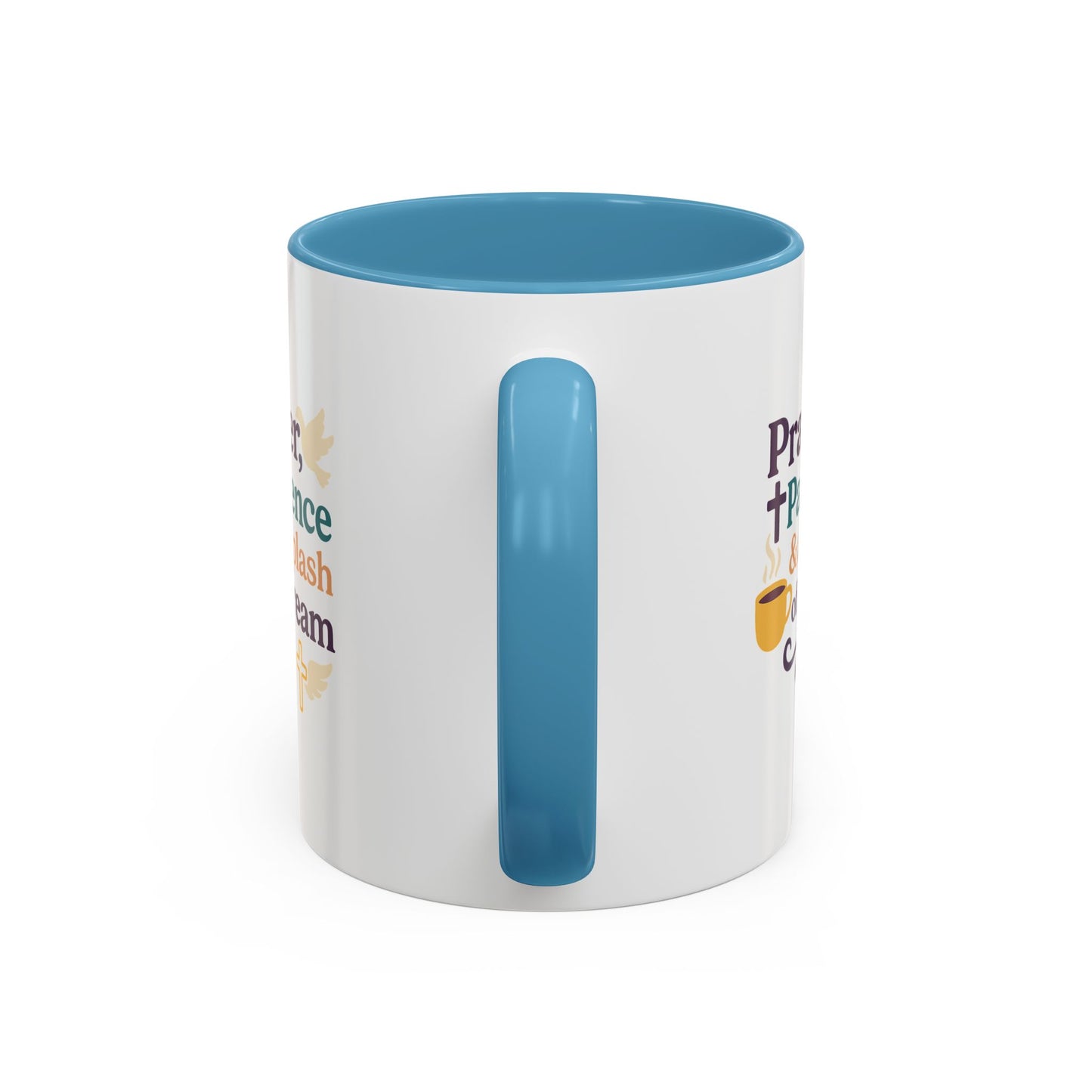 Faith-Inspired Coffee Mug - Perfect Gift for Friends and Family, Prayer Mug, Inspirational Drinkware, Christian Gift, Cute Desk Accessory