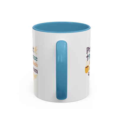 Faith-Inspired Coffee Mug - Perfect Gift for Friends and Family, Prayer Mug, Inspirational Drinkware, Christian Gift, Cute Desk Accessory