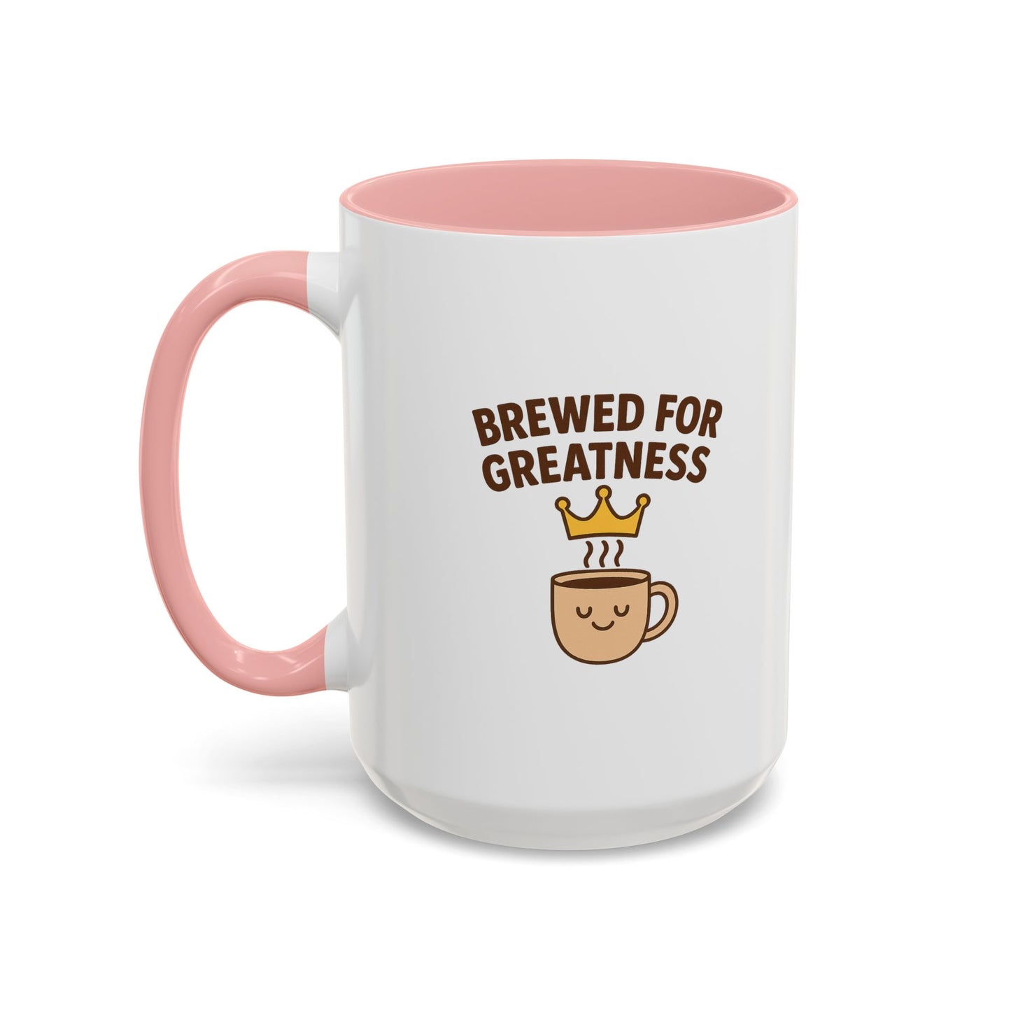 Brewed for Greatness Coffee Mug | Fun Drinking Mug, Gift for Coffee Lovers, Motivational Mug, Accent Mug for Home or Office