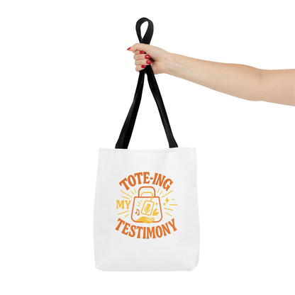 My Testimony Inspirational Tote Bag