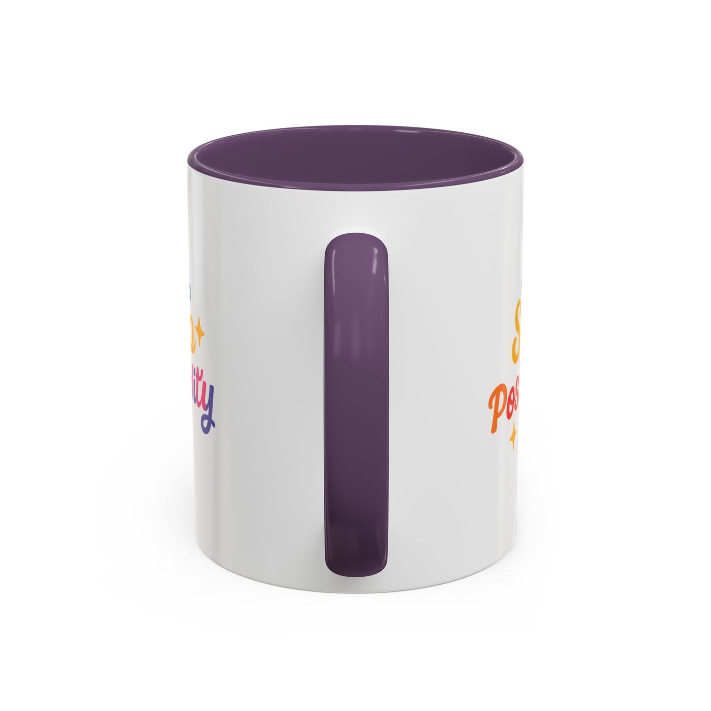 Sip Positivity Accent Coffee Mug (11, 15oz)
