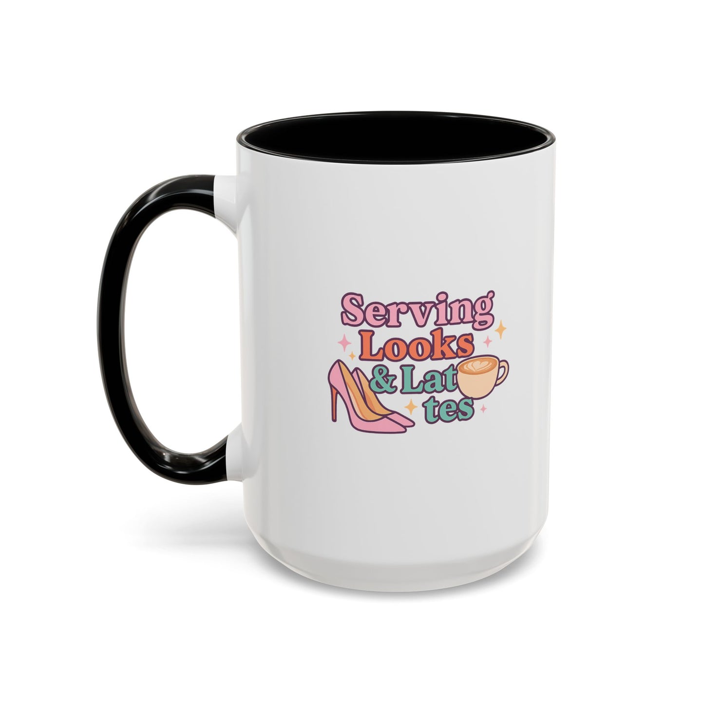 Chic Coffee Mug: Serving Looks & Lattes | Trendy Gift for Coffee Lovers, Fashion Enthusiasts, Housewarming, Birthdays, Mom's Day