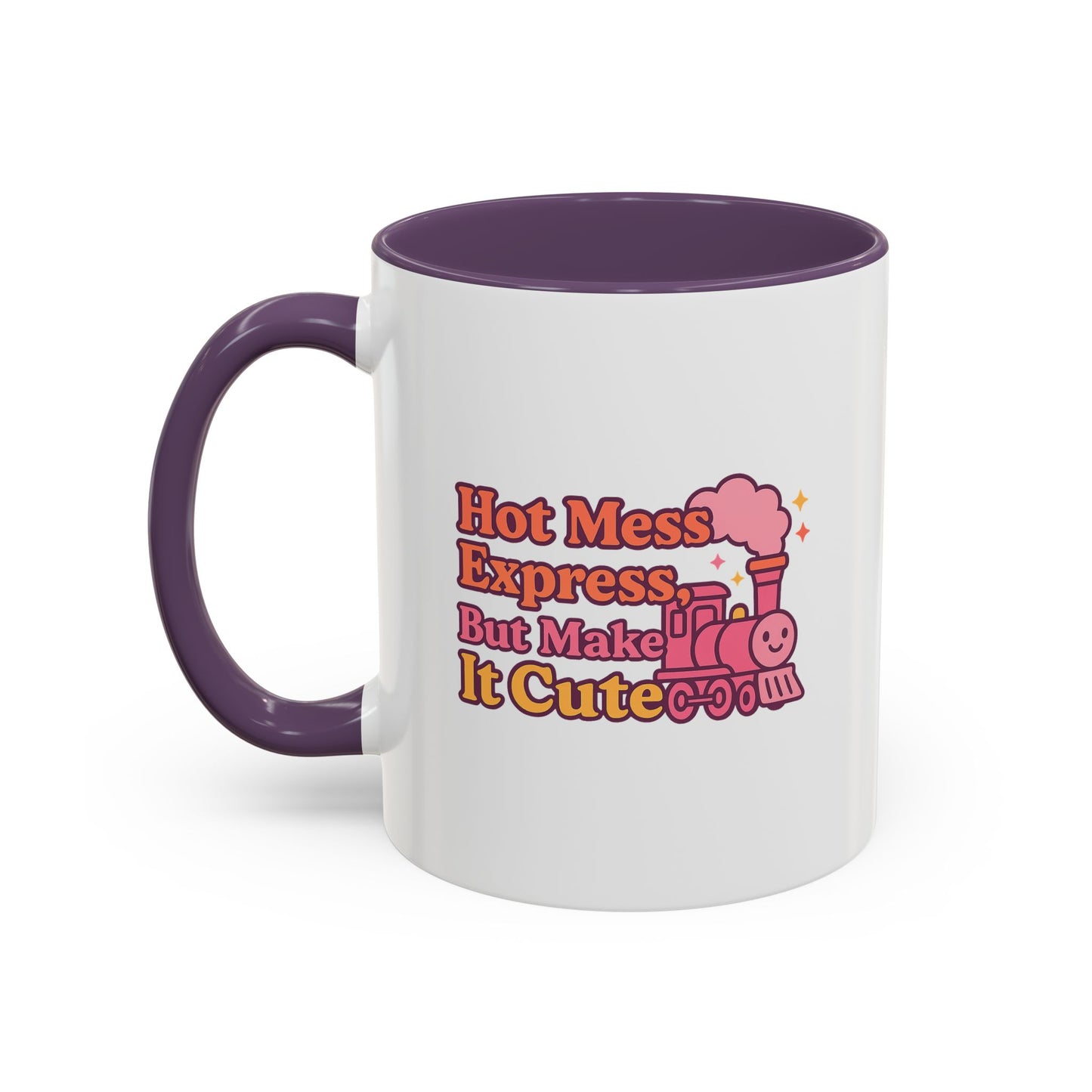Cute Hot Mess Coffee Mug Fun Gift for Friends 11 & 15oz