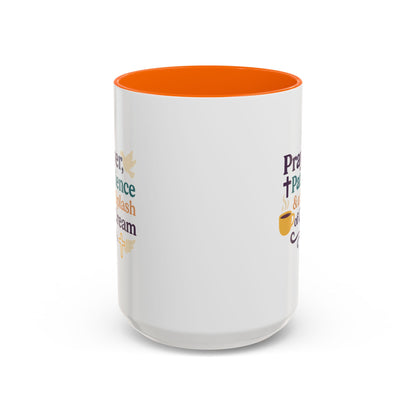 Faith-Inspired Coffee Mug - Perfect Gift for Friends and Family, Prayer Mug, Inspirational Drinkware, Christian Gift, Cute Desk Accessory