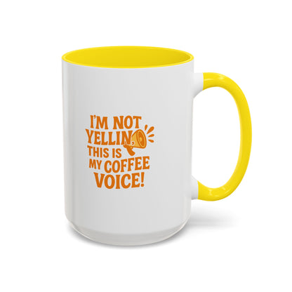 Funny Accent Coffee Mug, Gift for Coffee Lovers, Funny Mug, Unique Ceramic Mug, Novelty Gift for Friends, Home Office Decor