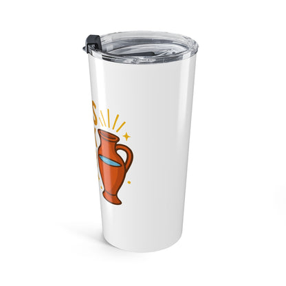 Jesus Drank Water Too Tumbler | Funny Christian Travel Mug | Unique Gift for Believers | Religious Drinkware | Inspirational Shake-Up Cup